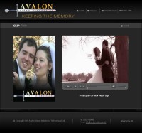 Avalon Video Wedding Web Site