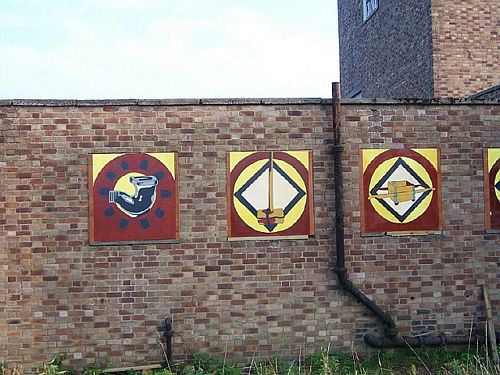 BathHouse Window Art