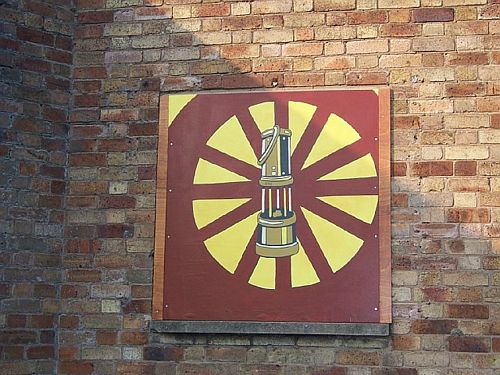 BathHouse Window Art