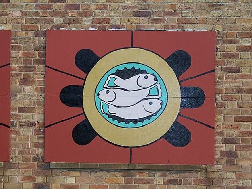 BathHouse Window Art
